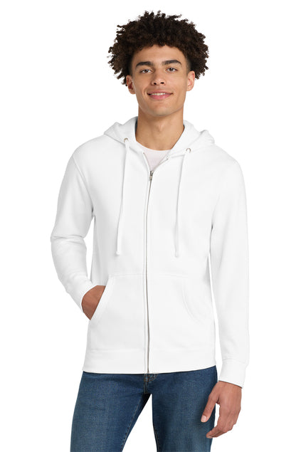 District DT6102 V.I.T Fleece Full-Zip Hoodie