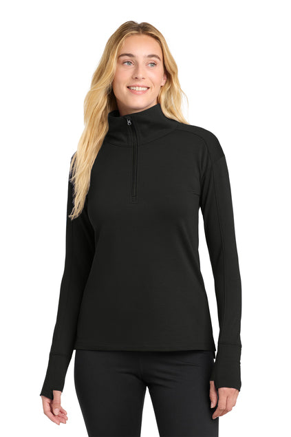 Sport-Tek LST561 Womens Sport-Wick Flex Fleece 1/4-Zip