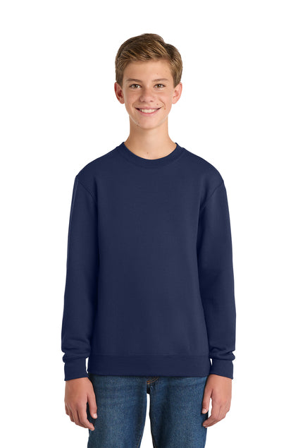 Port & Company PC90Y Core Fleece Youth Crewneck Sweatshirt