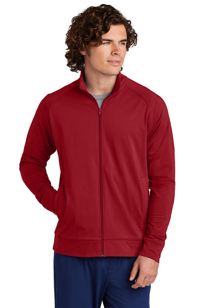 Sport-Tek ST857 Sport-Wick Stretch Full-Zip Cadet Jacket