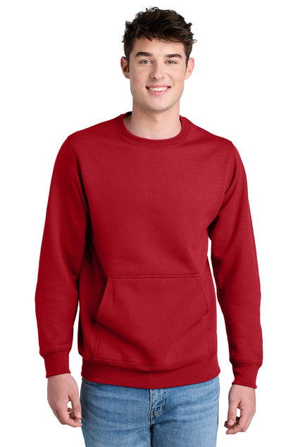 Port & Company PC78PKT Core Fleece Pocket Crewneck Sweatshirt