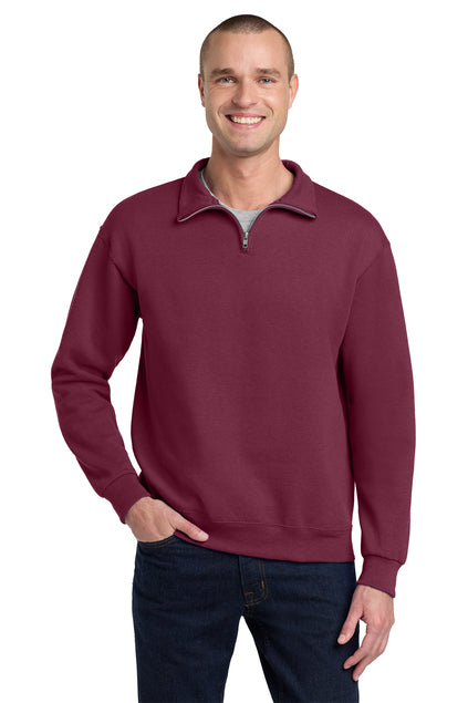 Jerzees 995M NuBlend 1/4-Zip Cadet Collar Sweatshirt