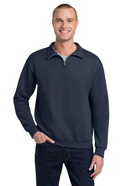 Jerzees 995M NuBlend 1/4-Zip Cadet Collar Sweatshirt