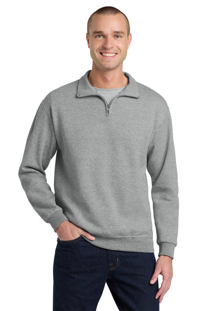 Jerzees 995M NuBlend 1/4-Zip Cadet Collar Sweatshirt