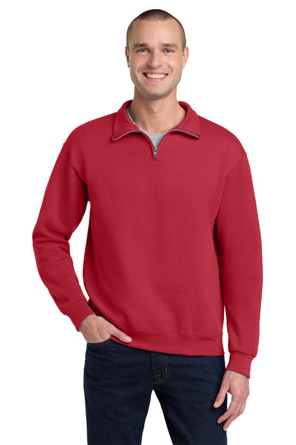 Jerzees 995M NuBlend 1/4-Zip Cadet Collar Sweatshirt
