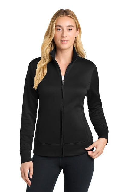 Sport-Tek LST241 Womens Sport-Wick Fleece Full-Zip Jacket