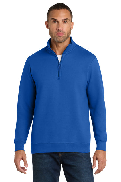 Port & Company PC850Q Fan Favorite Fleece 1/4-Zip Pullover Sweatshirt