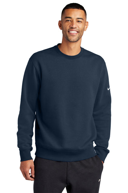 Nike NKFD9863 Club Fleece Sleeve Swoosh Crew Performance