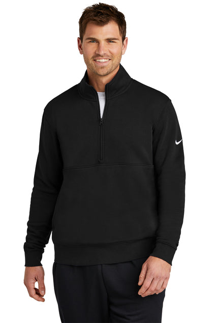 Nike NKDX6718 Club Fleece Sleeve Swoosh 1/2-Zip