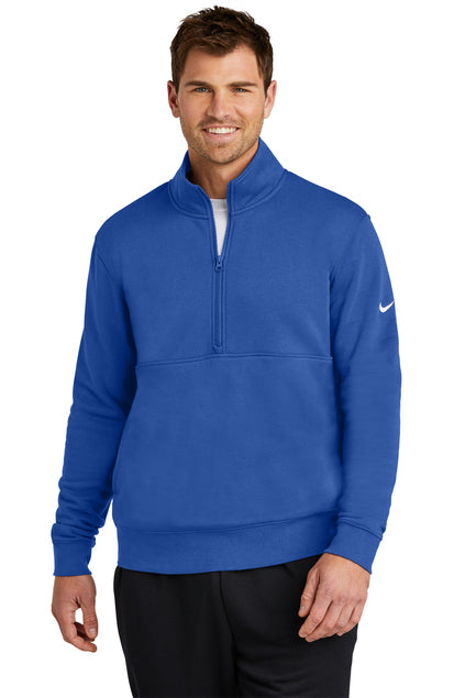 Nike NKDX6718 Club Fleece Sleeve Swoosh 1/2-Zip