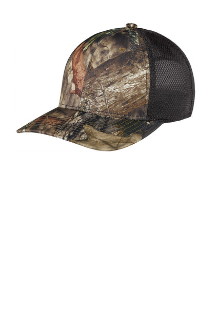 Port Authority C892 Performance Camo Mesh Back Snapback Cap