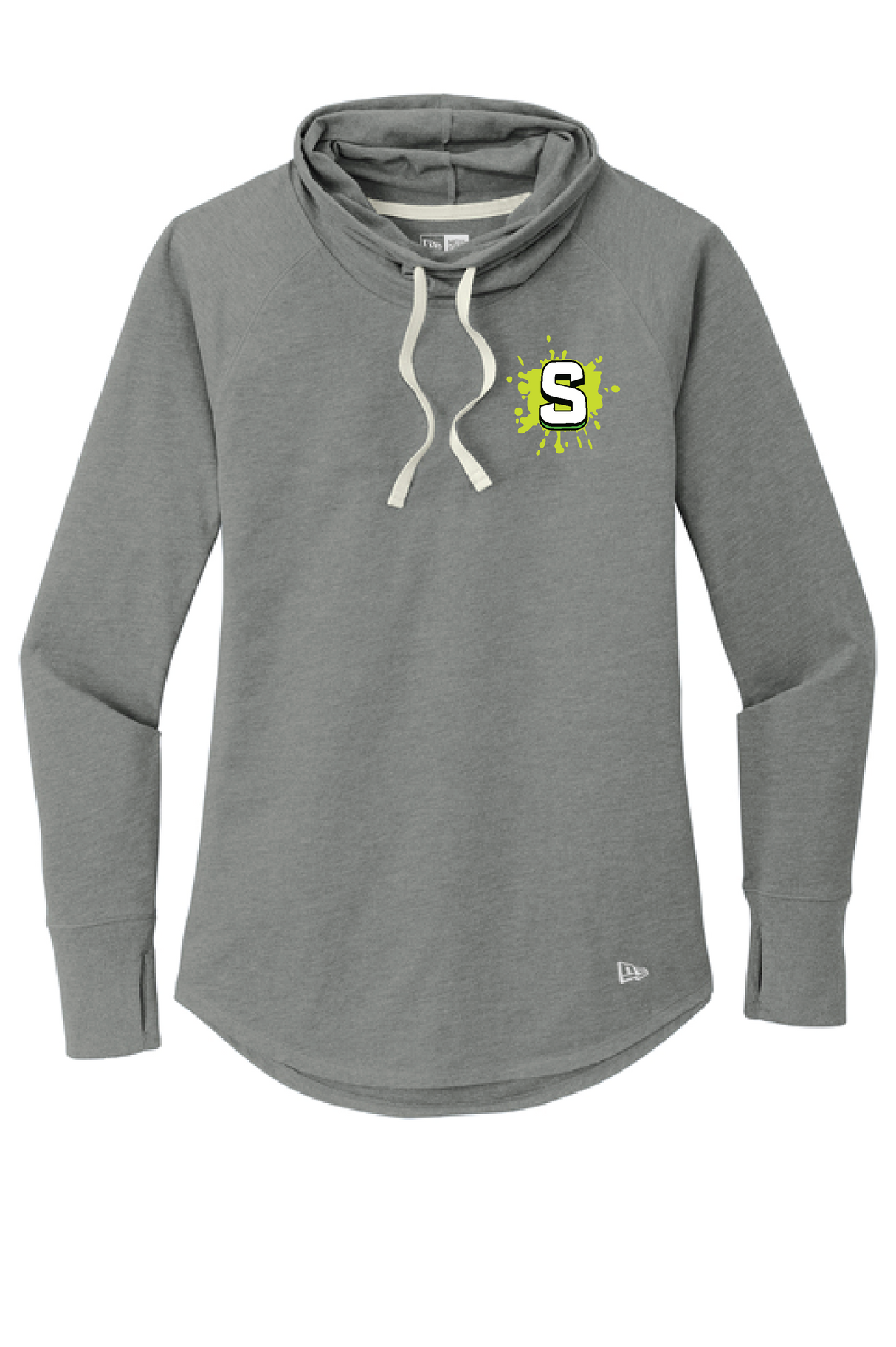 Surge Baseball - Ladies Sueded Cowl Neck Pullover