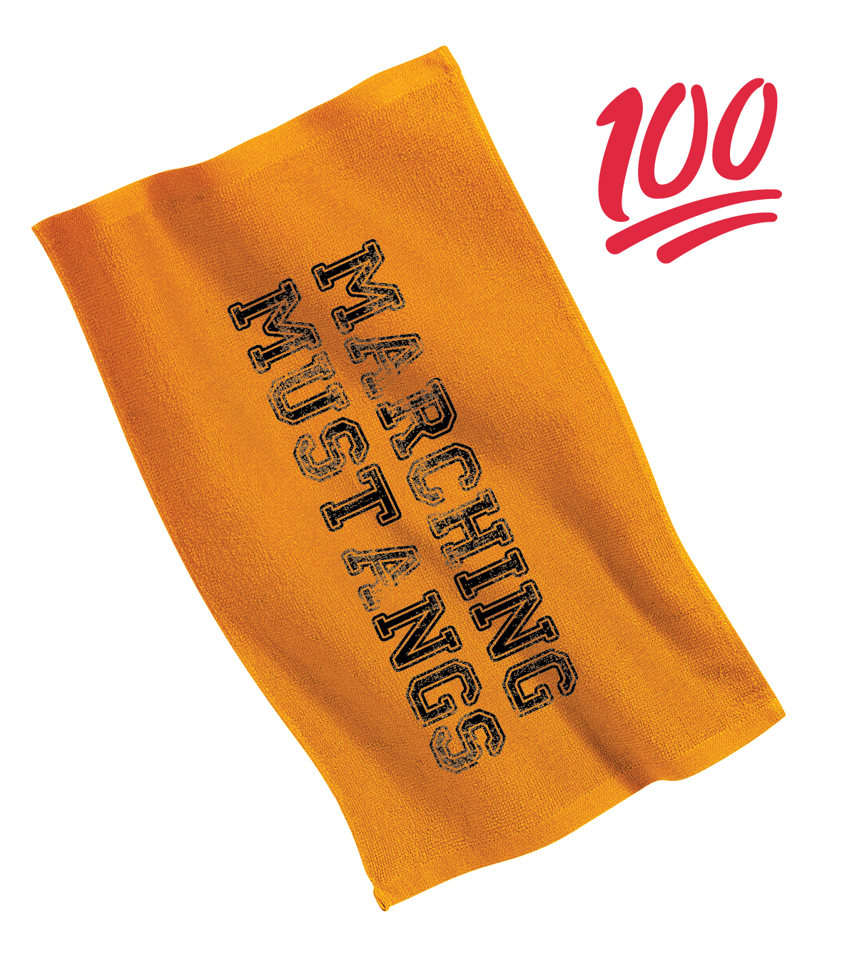 Marching Mustangs Rally Towel