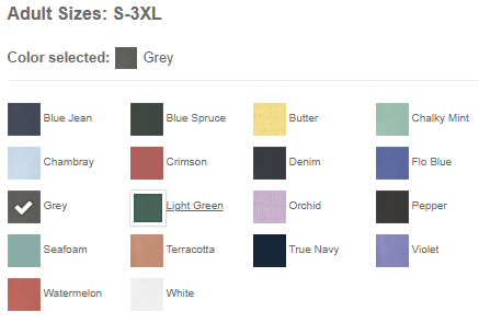 Comfort Colors 1566 Ring Spun Crewneck Sweatshirt