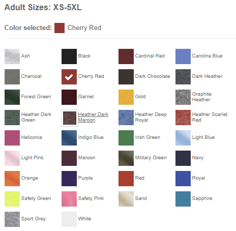 Gildan 18000 Heavy Blend Crewneck Sweatshirt