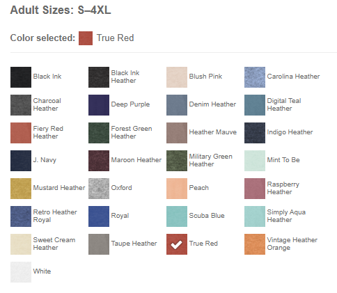 Jerzees 560M Premium Blend Ring Spun Tee