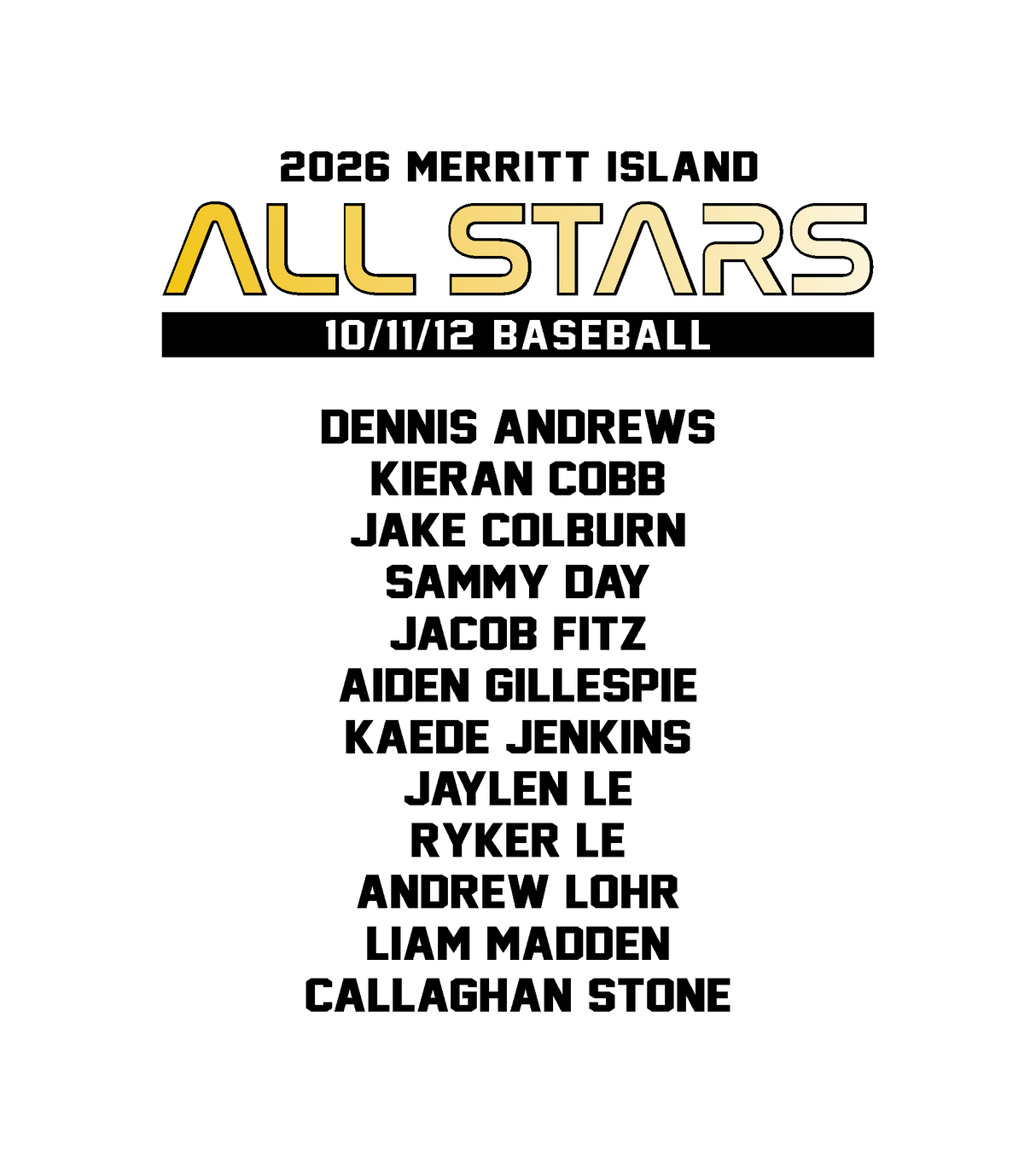 2026 All-Stars - Dri Fit Long Sleeve Hoodie Tee