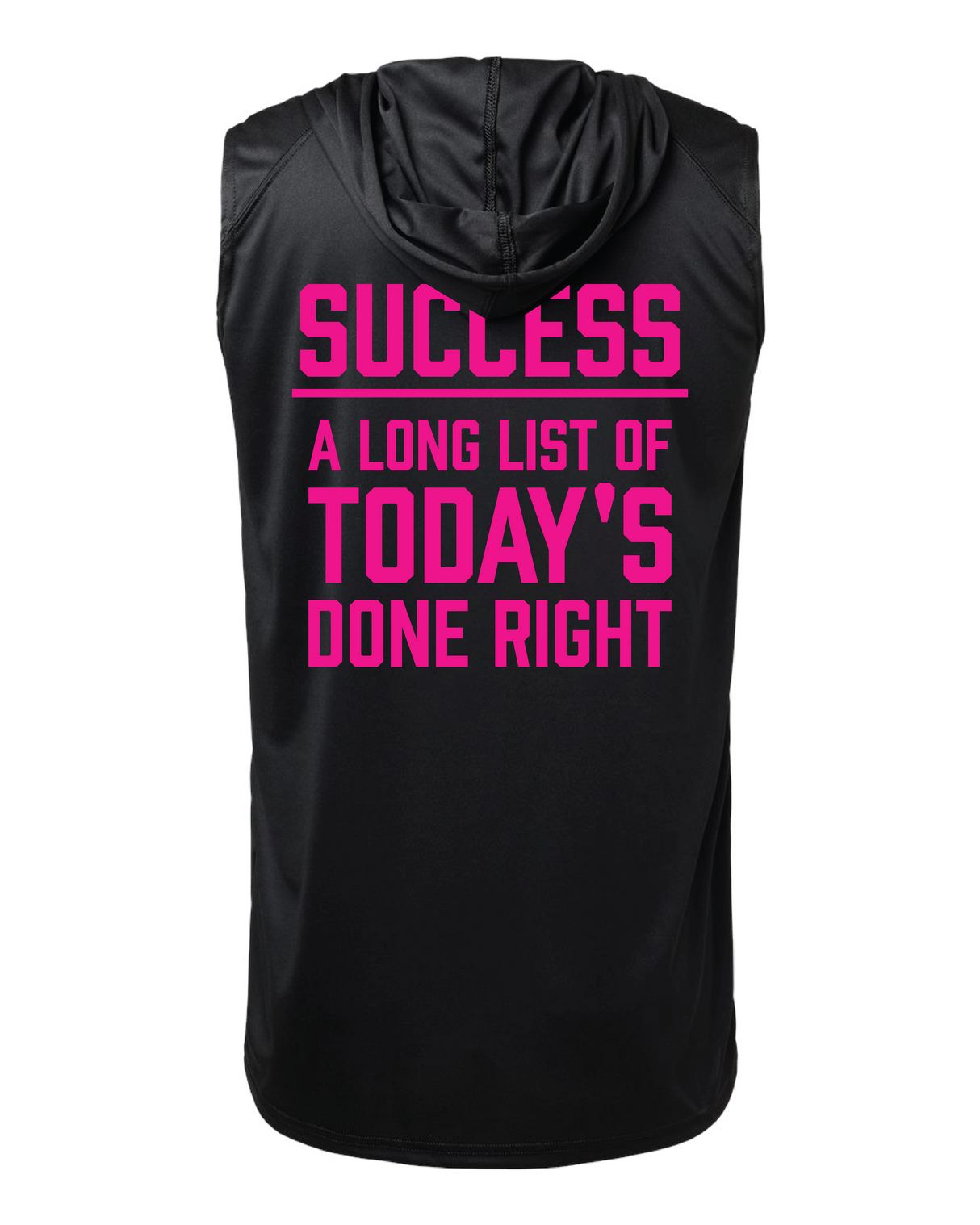8th St Gym Sleeveless Hoodie Tee