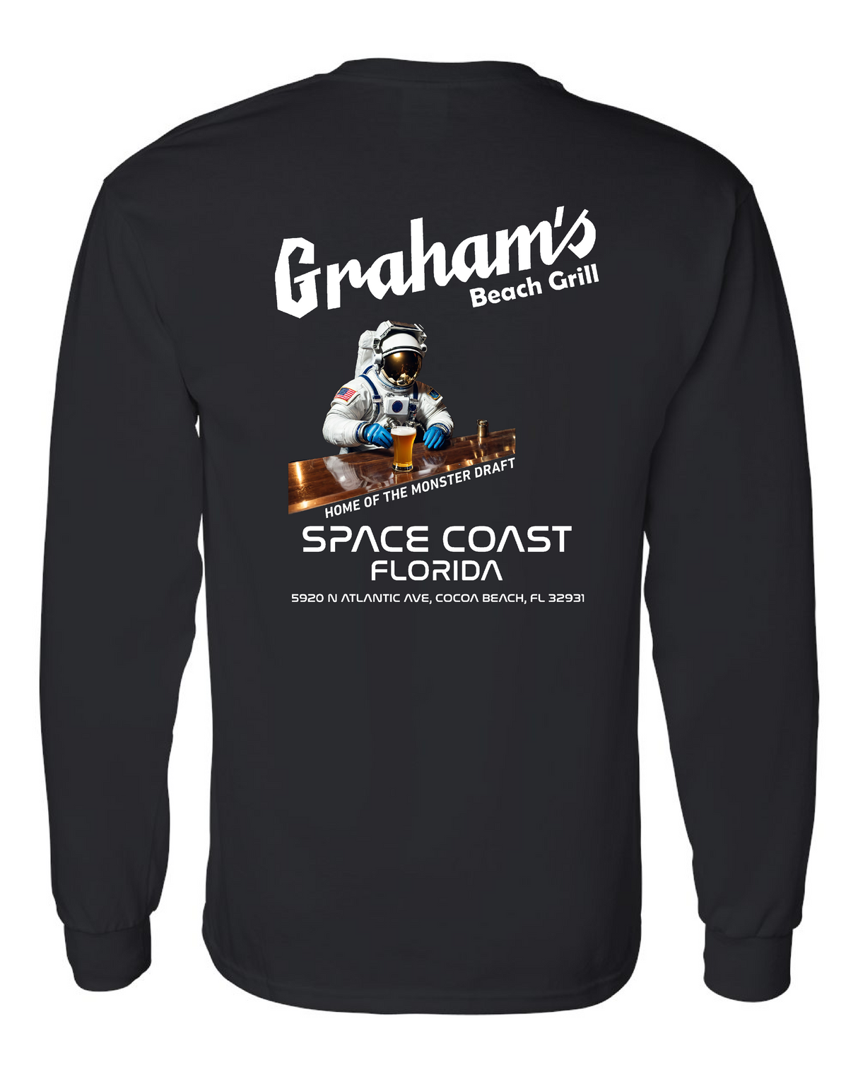 Graham's Astronaut Long Sleeve Cotton Tee