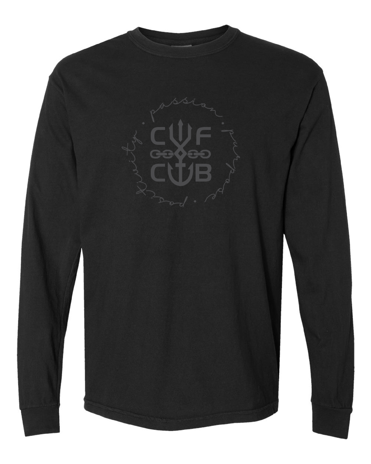 CFCB Long Sleeve Black Tee