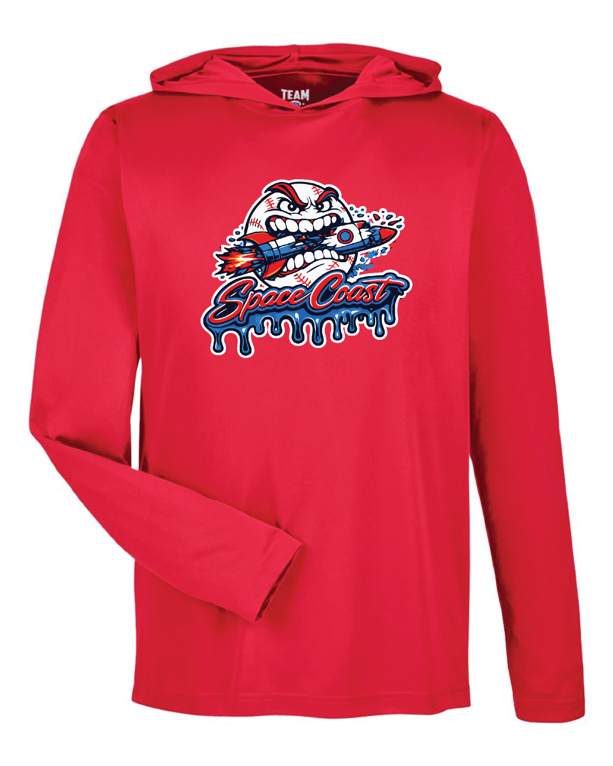 Rocket Ball Tee — Long Sleeve DRI-Fit Hoodie