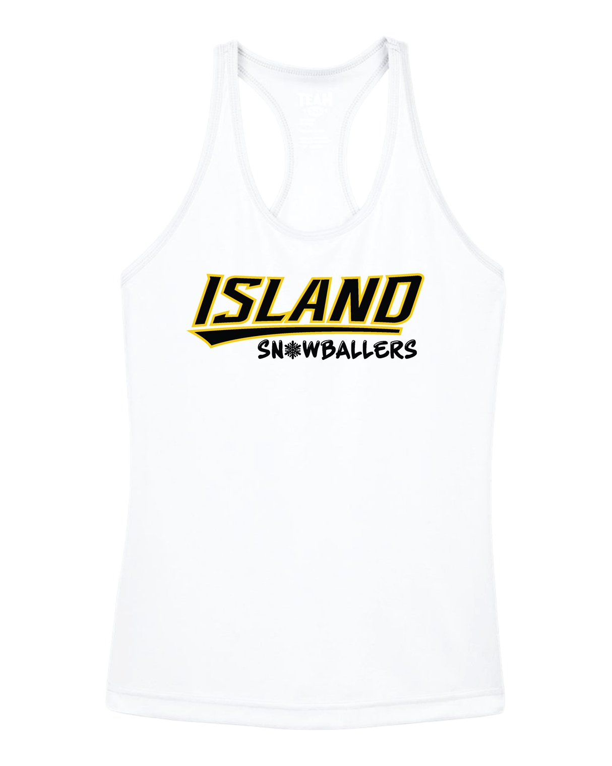 Snowballers Racerback Tank