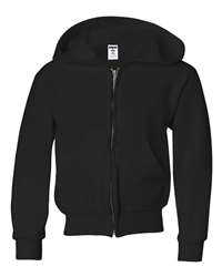 Jerzees 993B NuBlend Youth Full-Zip Hooded Sweatshirt