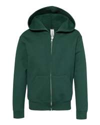 Jerzees 993B NuBlend Youth Full-Zip Hooded Sweatshirt