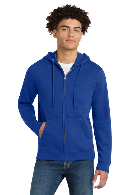 District DT6102 V.I.T Fleece Full-Zip Hoodie