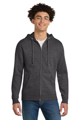 District DT6102 V.I.T Fleece Full-Zip Hoodie