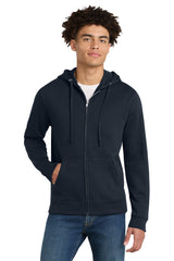 District DT6102 V.I.T Fleece Full-Zip Hoodie