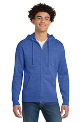 District DT6102 V.I.T Fleece Full-Zip Hoodie