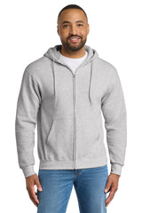 Port & Company PC90ZH Essential Fleece Full-Zip Hooded Sweatshirt