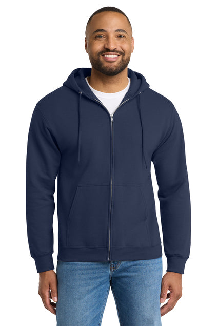 Port & Company PC90ZH Essential Fleece Full-Zip Hooded Sweatshirt