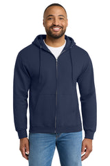 Port & Company PC90ZH Essential Fleece Full-Zip Hooded Sweatshirt