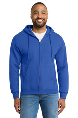 Port & Company PC90ZH Essential Fleece Full-Zip Hooded Sweatshirt