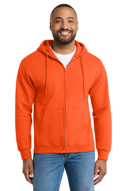 Port & Company PC90ZH Essential Fleece Full-Zip Hooded Sweatshirt