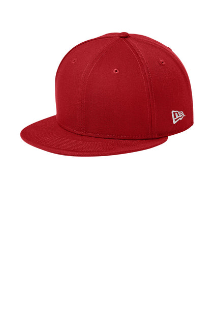 New Era NE4020 Standard Fit Flat Bill Snapback Cap