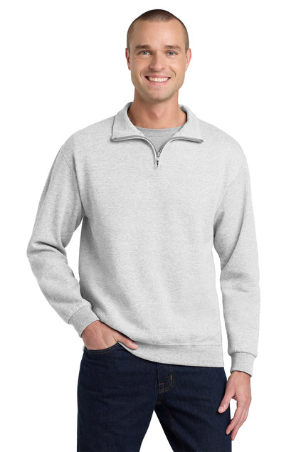 Jerzees 995M NuBlend 1/4-Zip Cadet Collar Sweatshirt