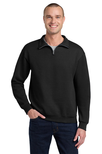 Jerzees 995M NuBlend 1/4-Zip Cadet Collar Sweatshirt