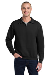 Jerzees 995M NuBlend 1/4-Zip Cadet Collar Sweatshirt
