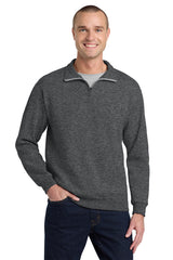 Jerzees 995M NuBlend 1/4-Zip Cadet Collar Sweatshirt