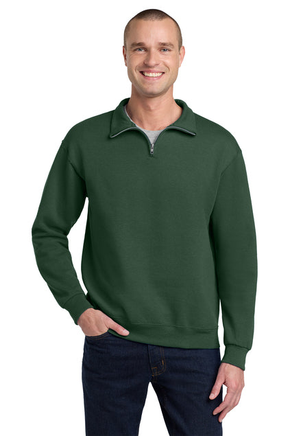 Jerzees 995M NuBlend 1/4-Zip Cadet Collar Sweatshirt