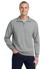 Jerzees 995M NuBlend 1/4-Zip Cadet Collar Sweatshirt