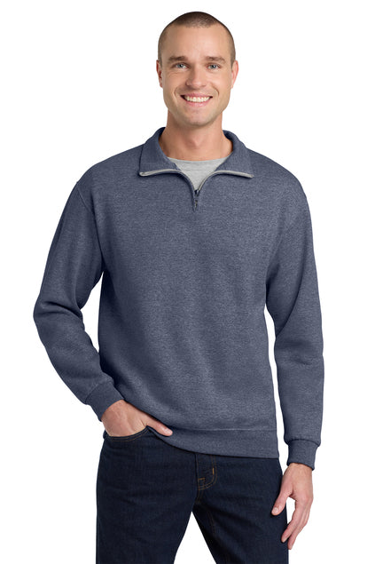 Jerzees 995M NuBlend 1/4-Zip Cadet Collar Sweatshirt