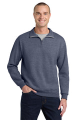 Jerzees 995M NuBlend 1/4-Zip Cadet Collar Sweatshirt