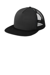 District DT624 Flat Bill Snapback Trucker Cap