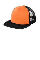 District DT624 Flat Bill Snapback Trucker Cap