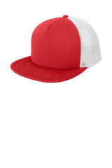 District DT624 Flat Bill Snapback Trucker Cap