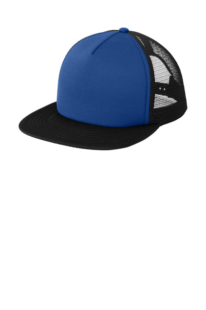 District DT624 Flat Bill Snapback Trucker Cap